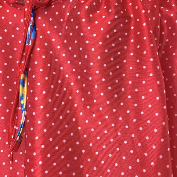 NEW Amanda Paige Sleepwear Women’s Nightgown Smocked Red Floral, Size Medium - Picture 3 of 8